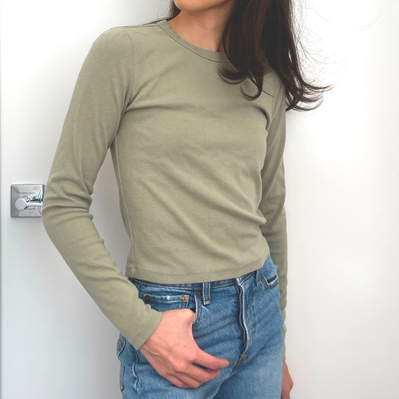 SUNDAY BEST | BestHug™ Little Ribbed Longsleeve - Picture 1 of 15